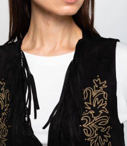 Жилет #КТ9833, чёрный