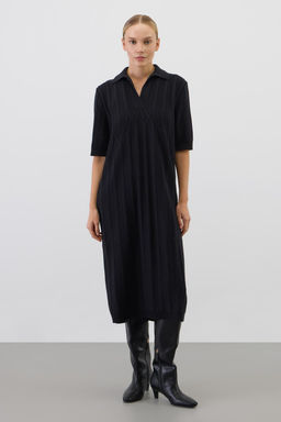 ЕВ 531/ш/черный платье жен