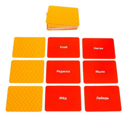 Настольная игра на скорость Бубнилка, 40 карточек, 5 загубников, песочные часы - Лас играс kids фото 7