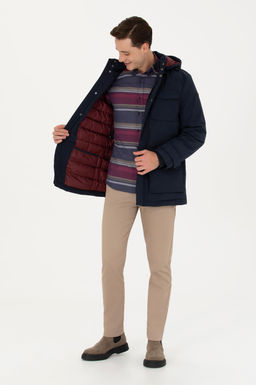 U. S. Polo Assn / Мужское темно-синее пальто - U.s. polo assn фото 18