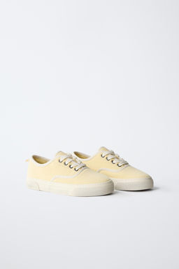 BAMBA CORDONES CASUAL / Amarillo - Zara фото 2