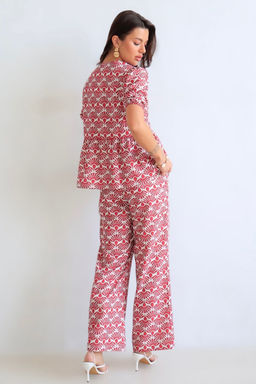 Martichelli Костюм брючный с принтом  фото 5