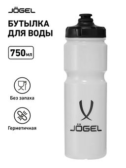 Бутылка для воды JOGEL Sport bottle, 750 мл, белый