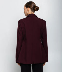 Жакет #КТ20723, сливовый