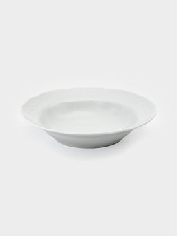 Тарелка глубокая Добрушский завод «Белье», d=24 см, 500 мл, фарфор, белая