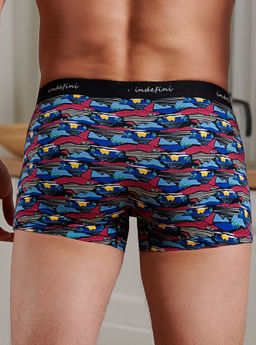 Трусы боксеры Indefini хлопок с эластаном фото 2