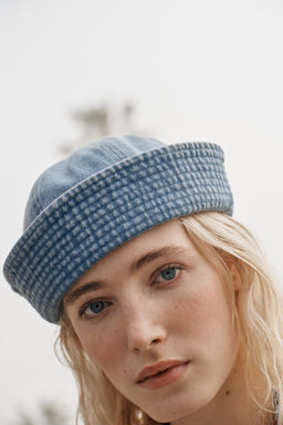 GORRO DENIM MARINERO / Azul