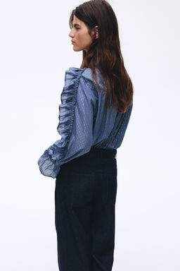 Blusa con volantes - H&m фото 5