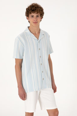 Erkek A__k Mavi _rme G_mlek Sepette S_rpriz _ndirim - U.s. polo assn фото 3