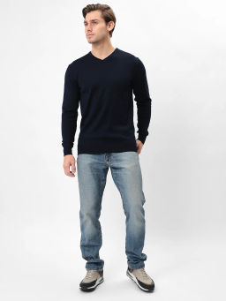 Джемпер мужской GREG G124-AN231909А (т. синий)