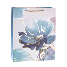 Цена за 12 шт. Пакет подарочный 31x42x12см Цветы / 5250XL /уп 12/300/ - ГалеонТрейд фото 2