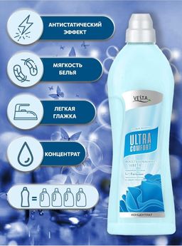 VESTA кондиционер д/белья Концентрат Ultra comfort 1л Восстановление цвета