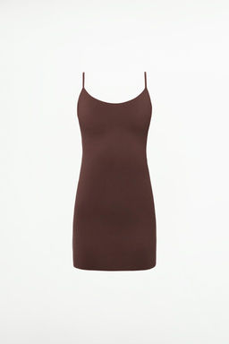 SHORT SHAPEWEAR SLIP DRESS - Zara фото 8