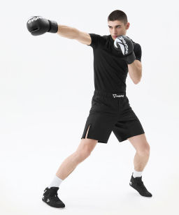 БЕЗ УПАКОВКИ Обувь для бокса низкая INSANE RAPID IN24-BS203, черный