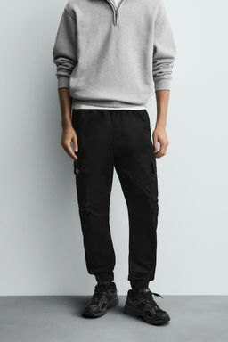 PANTAL?N CARGO SLIM FIT / Negro - Zara фото 2