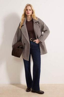 Vizon Oversize Diagonel Mono Kapama Midi Kase Kaban TWOAW26KB00075