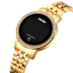 Часы наручные Skmei женские электронные 1669gold