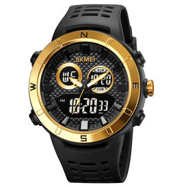 Часы наручные Skmei мужские электронные спортивные 2014gold-black