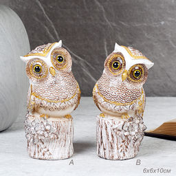 Фигурка Совы 10 см / 22614-5 /уп 120/ (А)
