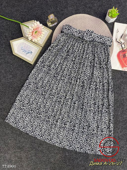 Женская юбка с принтом