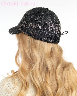 Шанелька пайетка МА мини Бейсболка (56-58)