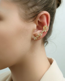 Серьги - кафф