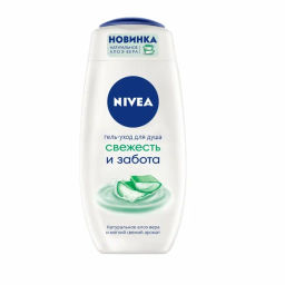 NIVEA SHOWER гель д/душа 250мл Свежесть и забота