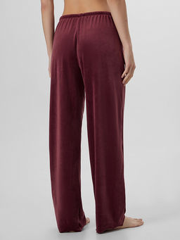 Комплект домашний женский велюровый бордовый - Mark formelle фото 9