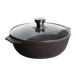 Жаровня 6л (32 см) АП "Premium" (violet) арт. 36904 /МЕЧТА/