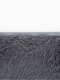 Ковер с ворсом «Этель», 50×80 см, серый