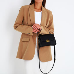 Сумка-мессенджер на магните, цвет чёрный - Simaland фото 5