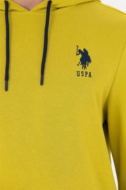 U. S. Polo Assn Мужская базовая толстовка с капюшоном фисташкового цвета - U.s. polo assn фото 14