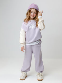КР 302879/сиреневый 3710 к647 джемпер (свитшот) для дев