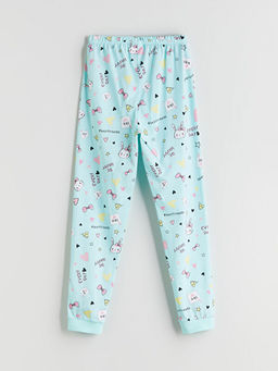 Beli Lastikli K?z ?ocuk Pijama Alt