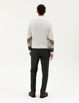 Antrasit Slim Fit Kuma_ Pantolon