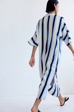 Vestido midi con cinturon de anudar - H&m фото 5