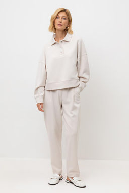 ЕВТ 4133/светлый беж брюки жен