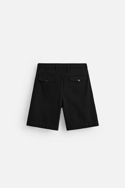 RELAXED FIT BERMUDA SHORTS WITH PLEATS - Zara фото 7