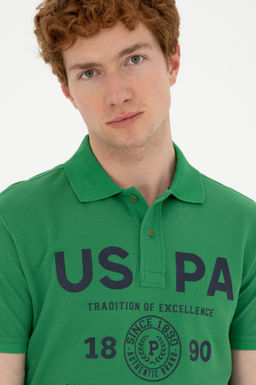Мужская зеленая футболка Неожиданная скидка в корзине - U.s. polo assn фото 9