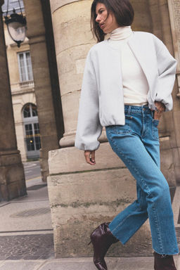 Z1975 HIGH-WAIST MINI FLARE JEANS - Zara фото 3