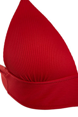 TRENDYOLMILLA Turuncu Ucgen Push Up Dokulu Bikini Ustu TBESS21BU0010  фото 41