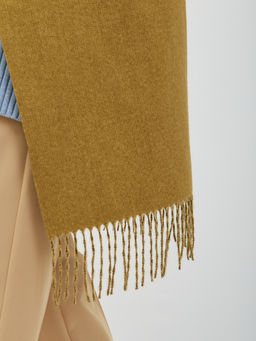 В составе шерсть и кашемир! теплый двусторонний палантин - Tantino фото 3