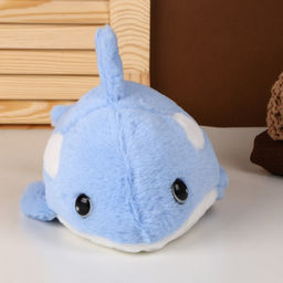 Мягкая игрушка «Касатка», 25 см, цвет синий