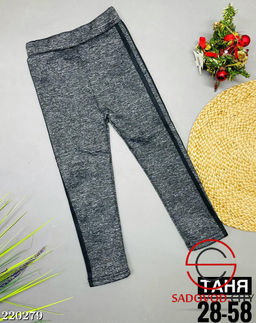 Лосины утепленные с полосками - Bruno фото 2