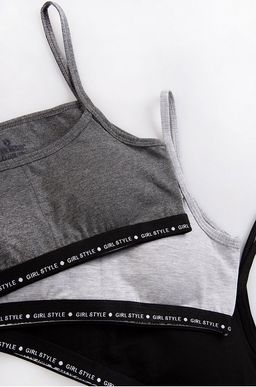 Майка-топ с вкладышами для девочки 3шт. Baykar  фото 13