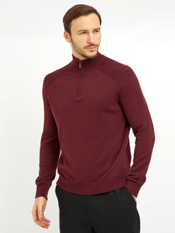 водолазка мужская из хлопка с воротником на молнии - Glenfield фото 4