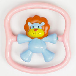 Погремушка Львенок, цвет МИКС - Крошка я фото 4