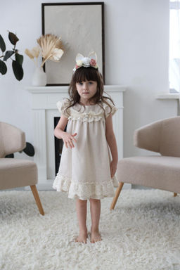 Платье для девочки Л 22-3 Веснушка горошек