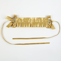 Карнавальная повязка Лолита, золотая