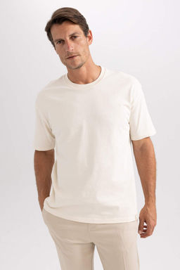 Футболка Oversize с круглым вырезом и короткими рукавами